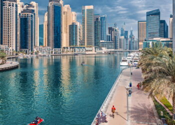 Bairro Moderno Dubai Marina - Créditos: depositphotos.com / frantic00