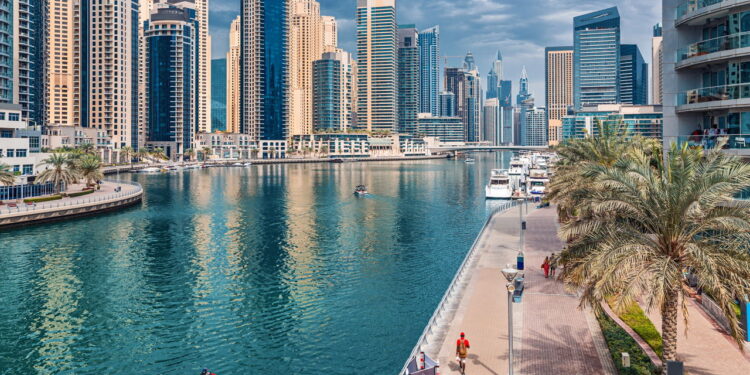 Bairro Moderno Dubai Marina - Créditos: depositphotos.com / frantic00