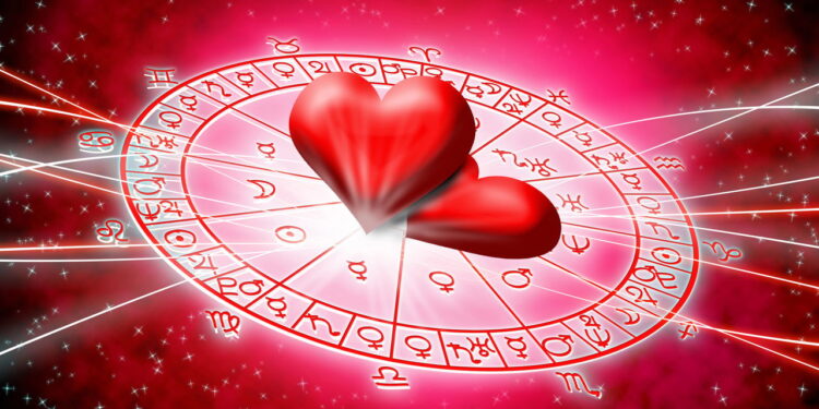 Ilustração de astrologia e amor - Créditos: depositphotos.com / chairoij