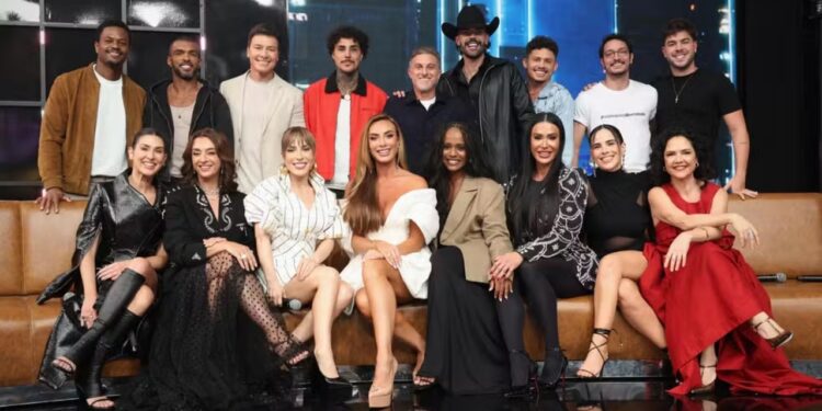 dança dos famosos 2025
