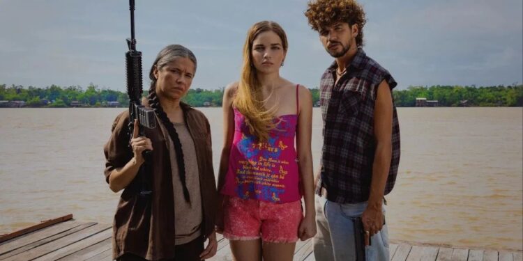 Retrata a Amazônia com profundidade simbólica e visual única