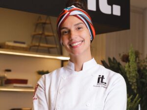 Ex-Masterchef Izabela Dolabela consolida a carreira ao empreender em gastronomia. Foto: Divulgação.