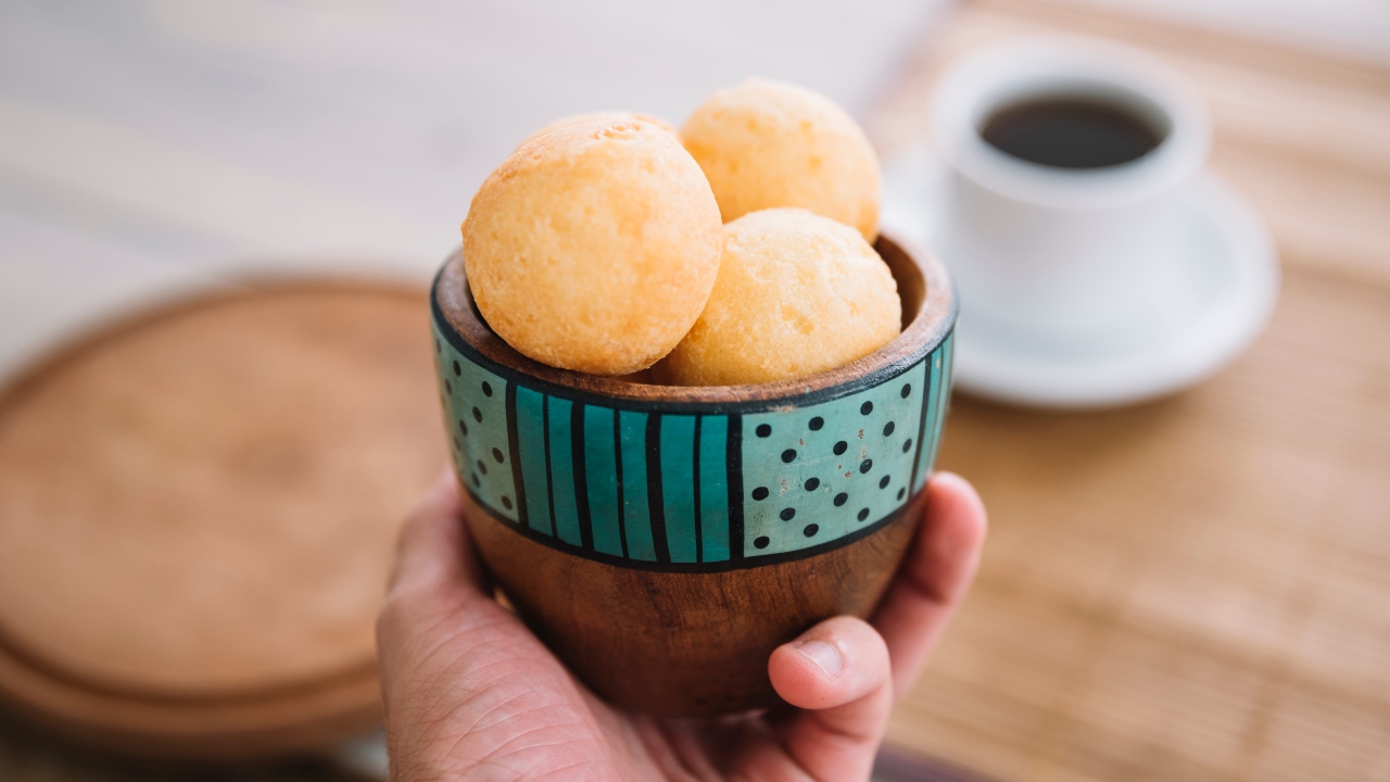 pão de queijo rápido