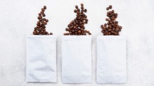 sachês de cafeína