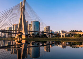 Ponte Octavio Frias de Oliveira São Paulo - Créditos: depositphotos.com / dabldy
