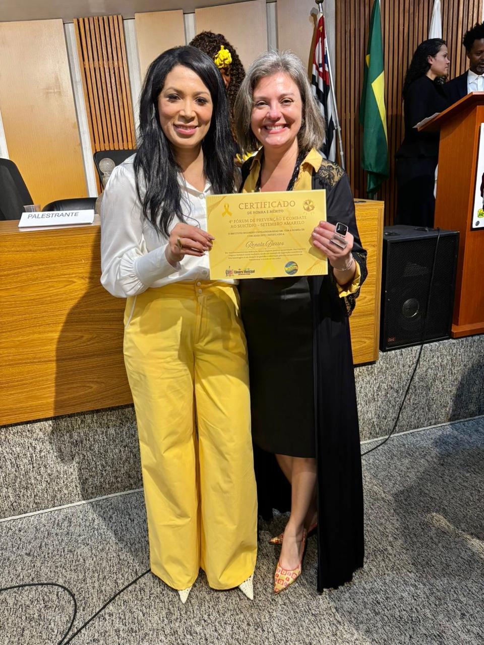 Setembro Amarelo_Embaixadora Mulheres Extraordinárias_Renata Barros