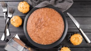 bolo de frigideira