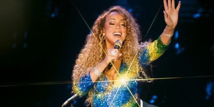 que horas vai ser o show da mariah carey