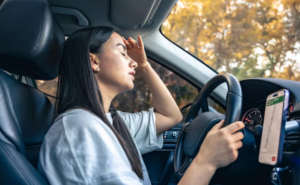 Sonolência no volante é grande causa de acidentes. Foto: FreePik