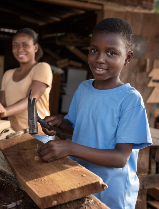 Trabalho infantil aumenta no Brasil. Foto: FreePik