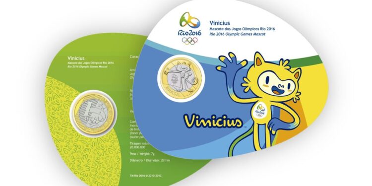 Quanto vale a coleção completa das moedas olímpicas
