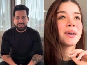 Dennis DJ e sua filha, Tília fizeram declarações nas redes sociais sobre o caso. Imagens: Reprodução Instagram