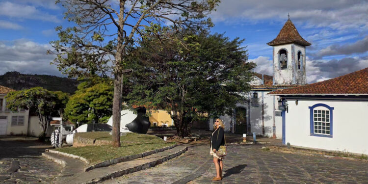 Igreja Nossa Senhora do Rosário, em Diamantina, Minas Gerais - Crédito: Paty Moraes Nobre/Arquiivo Pessoal
