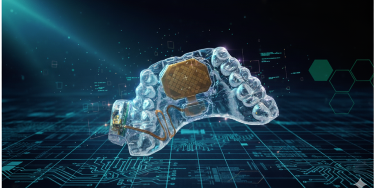 Inovação bucal que transforma movimentos da língua em comandos digitais.