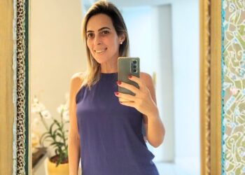 Empresária Sabrina Bez realizou procedimento e indica: "minha autoestima é outra e a relação com meu corpo também". Foto: Arquivo pessoal