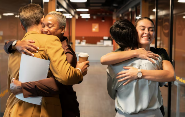 Amigos ou colegas? Veja os cuidados com as amizades de trabalho. Foto: FreePik