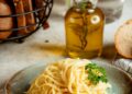 azeite no macarrão