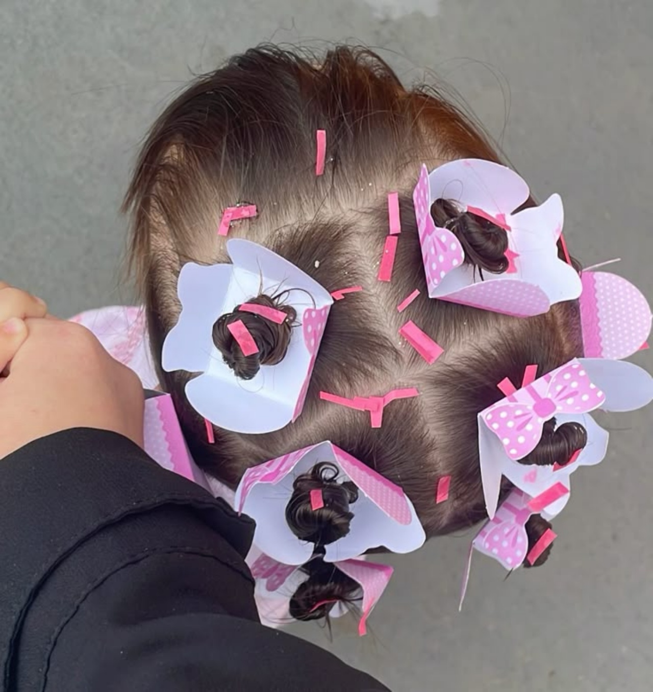 cabelo maluco para meninas com pouco cabelo