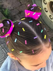 cabelo maluco para meninas com pouco cabelo