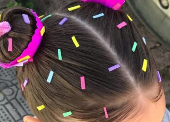 cabelo maluco para meninas com pouco cabelo