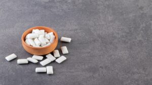 goma de mascar antiviral