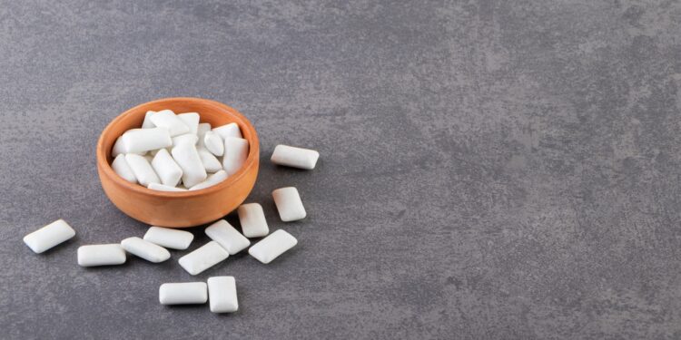 goma de mascar antiviral