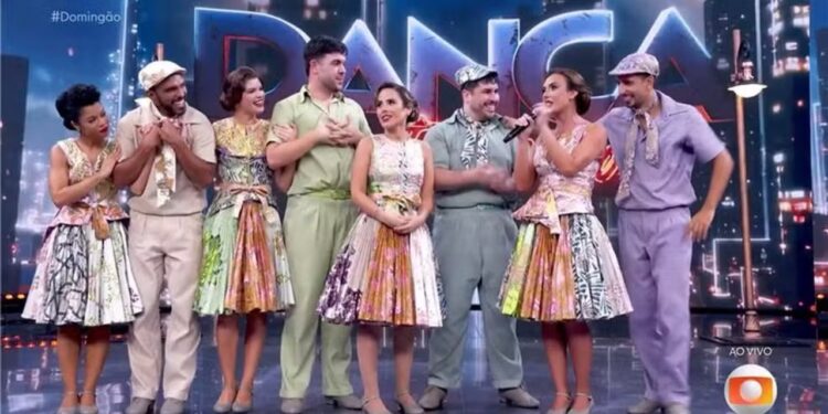 dança dos famosos
