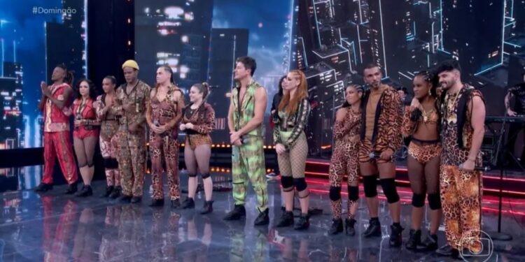 dança dos famosos