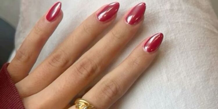 esmalte amassado