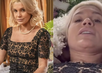Flávia Alessandra relata desafio em gravação. Foto: Divulgação/Contigo!