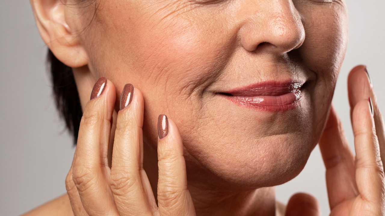 pele na menopausa