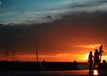 Por do sol Belém - Créditos: commons.wikimedia.org