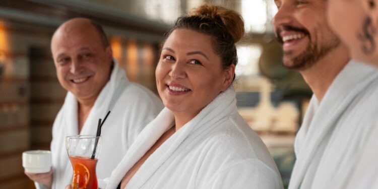 networking na sauna