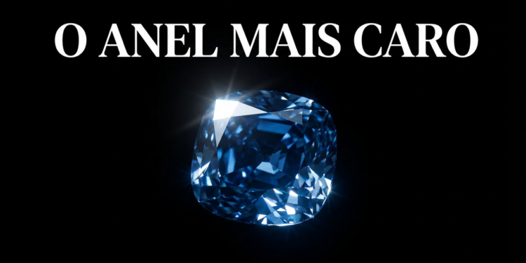 Diamante azul raro que impressiona colecionadores e especialistas em gemologia