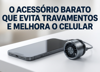 Ação de dissipação térmica reduzindo rapidamente a temperatura do processador