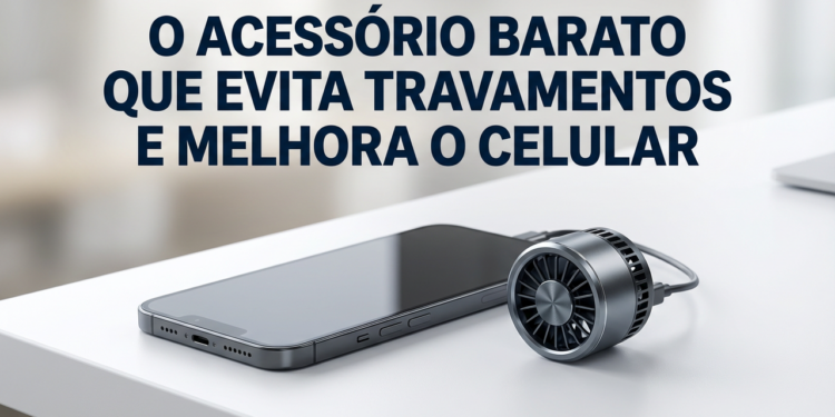 Ação de dissipação térmica reduzindo rapidamente a temperatura do processador