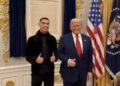 Encontro simbólico que reúne dois dos nomes mais influentes do esporte e da política mundial - Créditos : Divulgação Instagram @realdonaldtrump