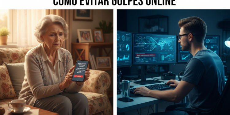 Ameaça cibernética que acelera fraudes financeiras em larga escala