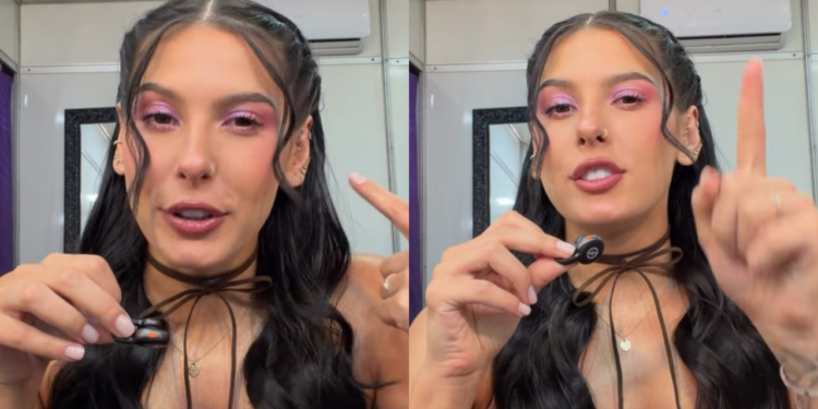 Ana Castela revela truque para solucionar orelha de abano: 'Não pedi para nascer assim' - Crédito: Reprodução│Instagram