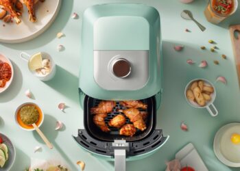 comida seca na air fryer