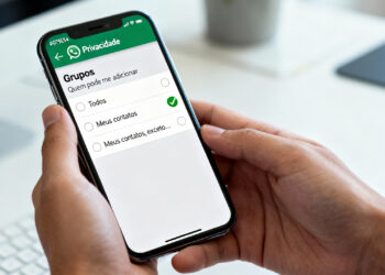 Configuração de grupos que mantém seu perfil seguro e organizado