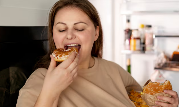 Qual é a relação entre o estresse e a fome? Foto: FreePik