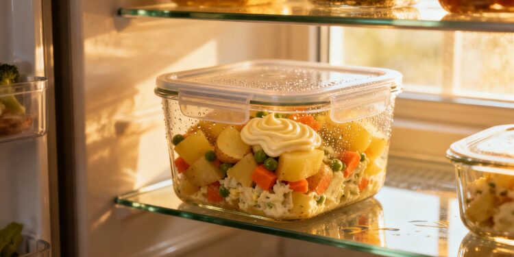 Como conservar comidas com maionese de forma correta na geladeira