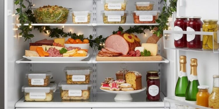 Como deixar a geladeira impecável para guardar as comidas da ceia