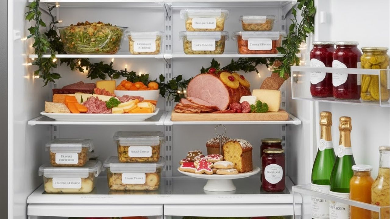 Como deixar a geladeira impecável para guardar as comidas da ceia