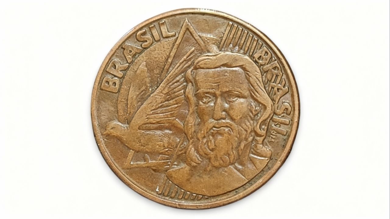 Moedas de 5 centavos que podem valer muito se tiverem este erro no mapa do Brasil