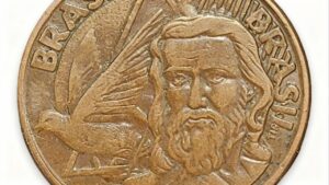 Moedas de 5 centavos que podem valer muito se tiverem este erro no mapa do Brasil