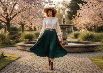 Estilo atemporal que une tendências modernas e clássico refinamento