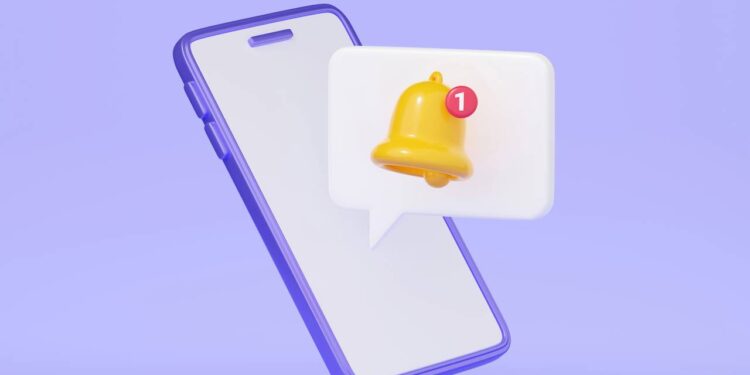 Controle de alertas promovendo um ambiente digital mais produtivo e menos estressante - Créditos: depositphotos.com / RoJDesign