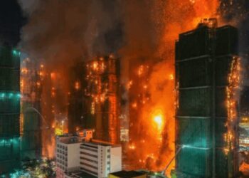 incêndio em Hong Kong